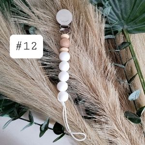 TAYLOR MAE® Non-Toxic BPA Free Pacifier Clips Tethers Holder Baby Teethers